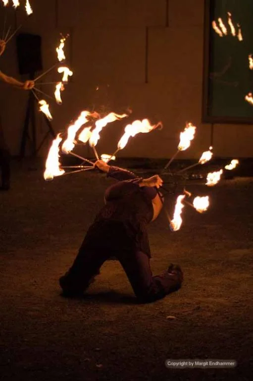 Feuershow - Le Grande Spectacle in der Salzburger Altstadt